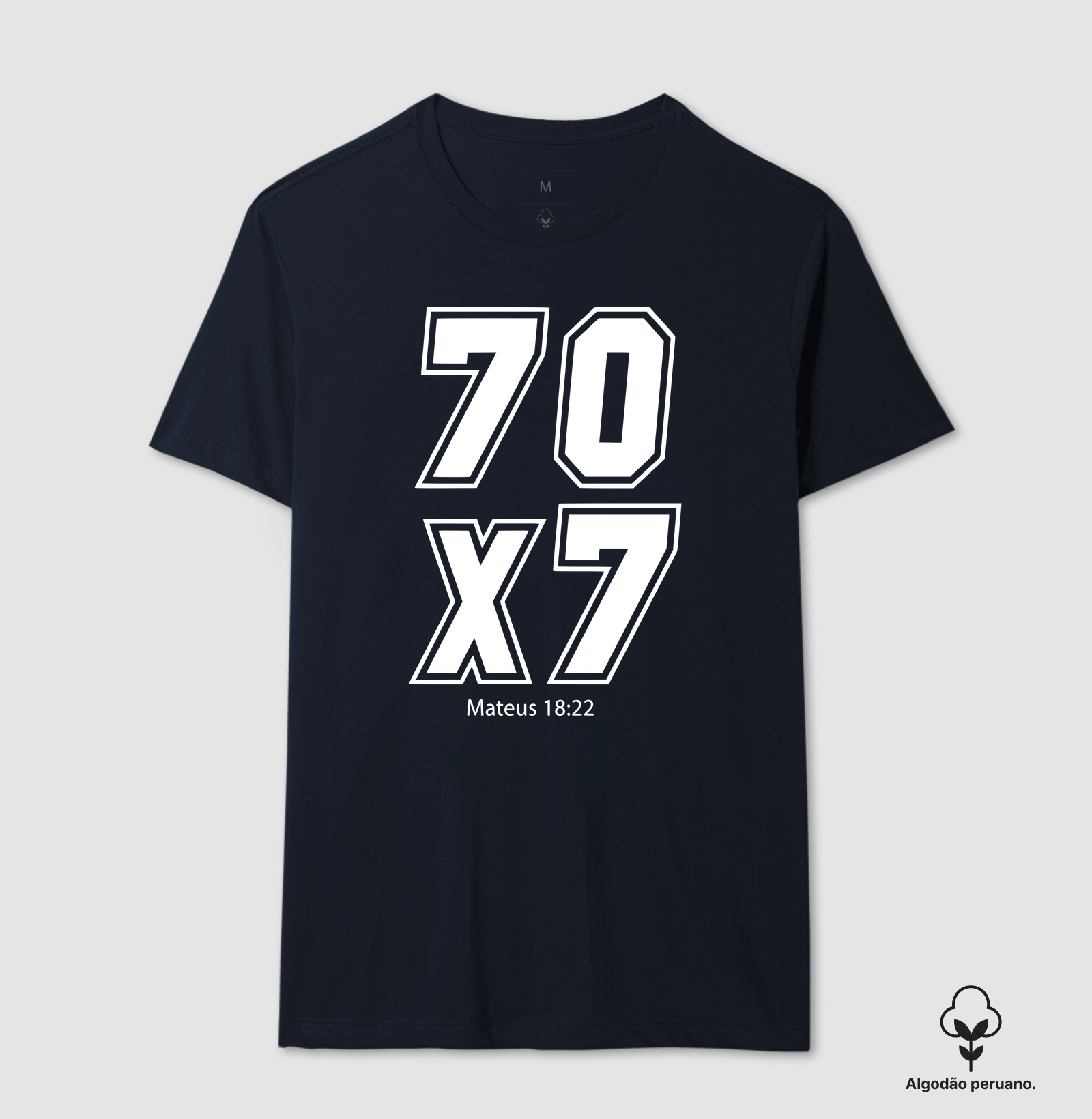 Camiseta Masc. Algodão Peruano 70x7  - Imagem 5