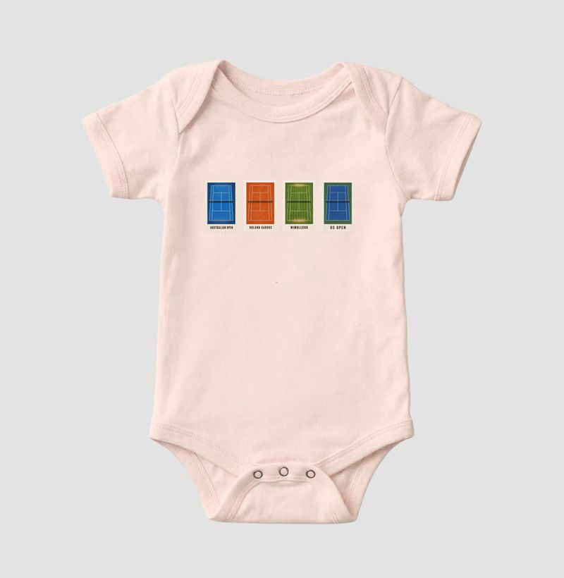 Body Infantil Grand Slams - Imagem 7