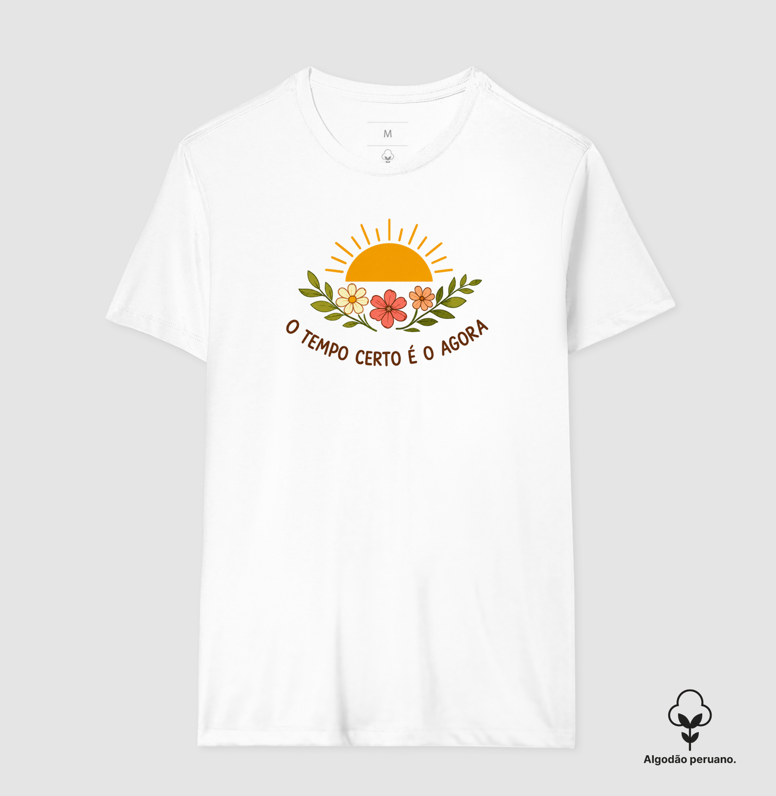 Camiseta O Tempo certo é o agora - Alma Vestida - Imagem 2