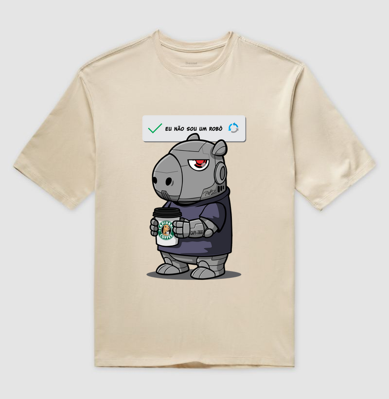 Camiseta Capivara Robô - Imagem 3
