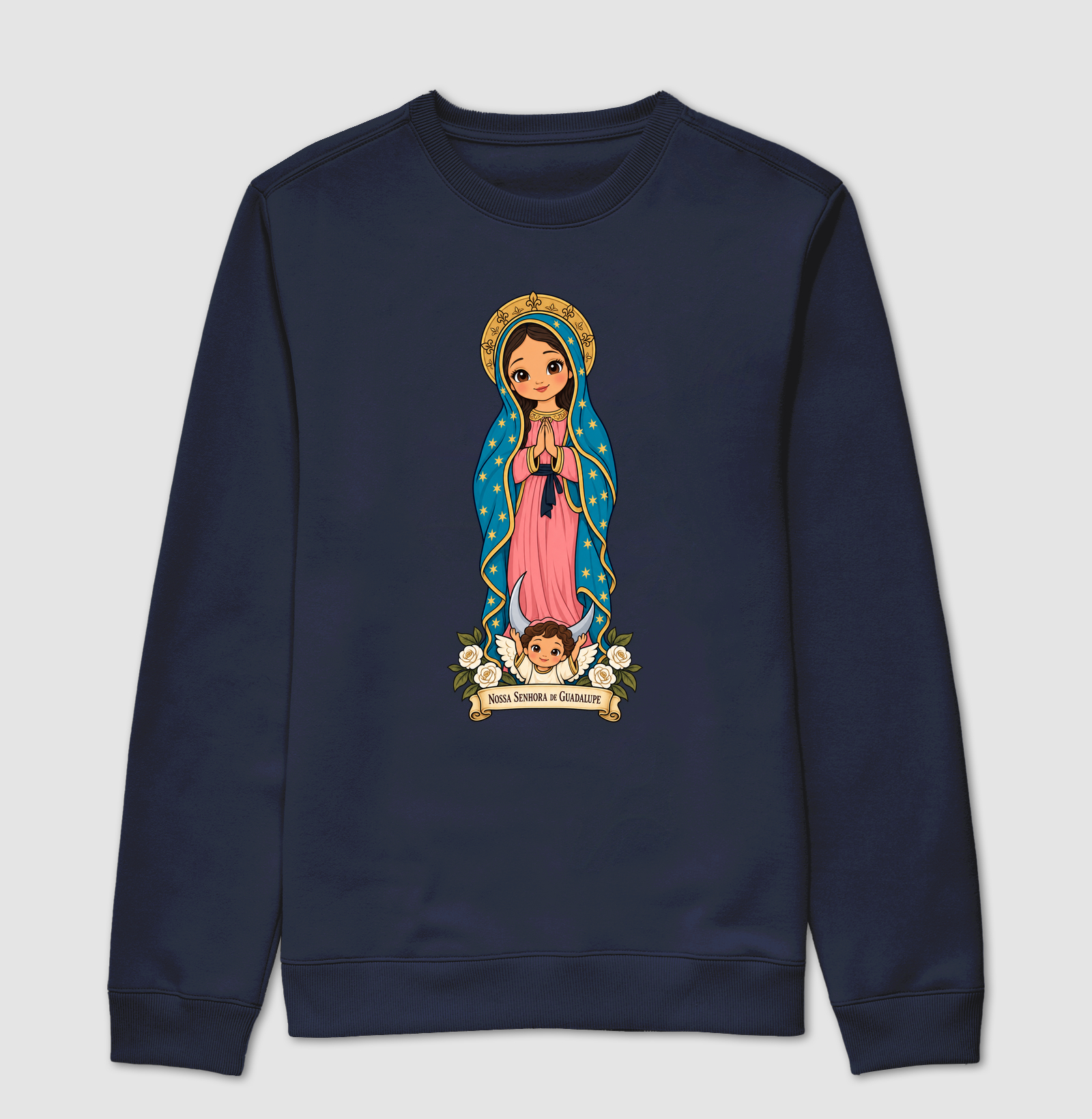 Nossa Senhora de Guadalupe estilo chibi - Imagem 5