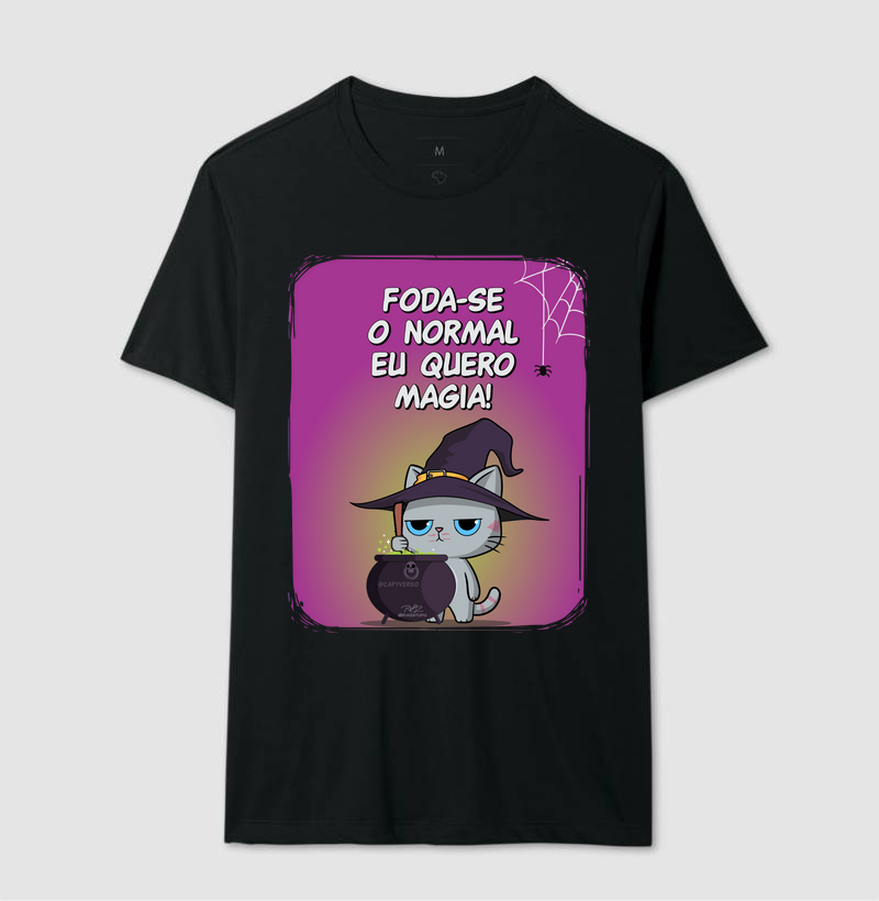 Camiseta Gato Sincero Magia - Imagem 2