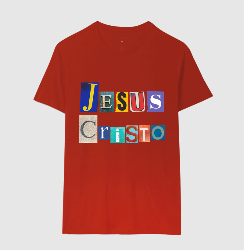 Camiseta Cristã Jesus Cristo Colagem - Imagem 10