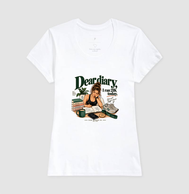 Camiseta Corrida - Dear Diary, I Ran 21k Today - Imagem 5