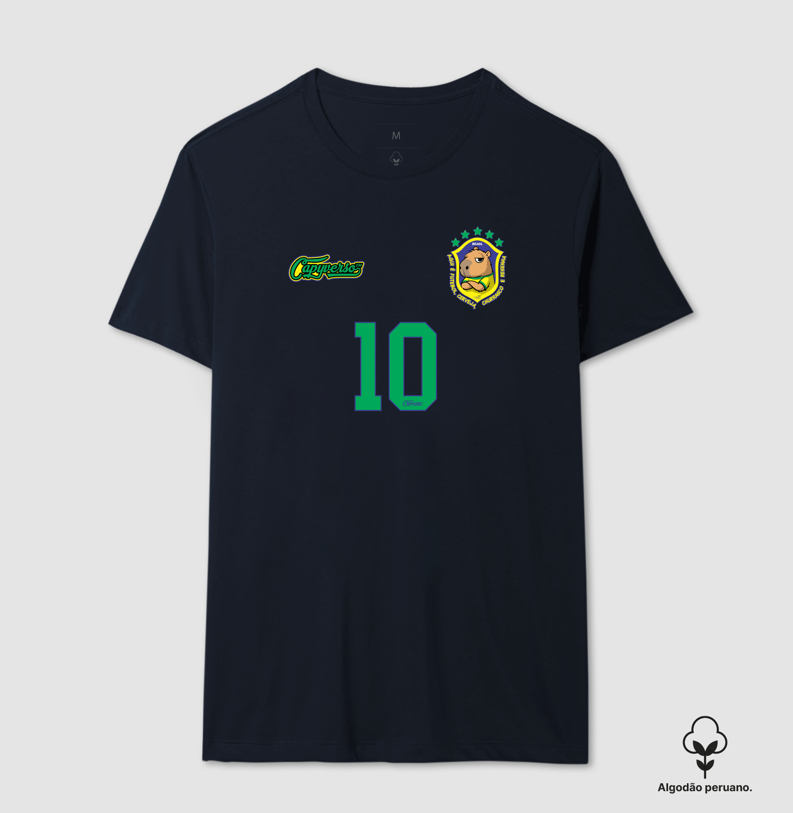 Camiseta Capyverso aqui é Brasil - Imagem 5