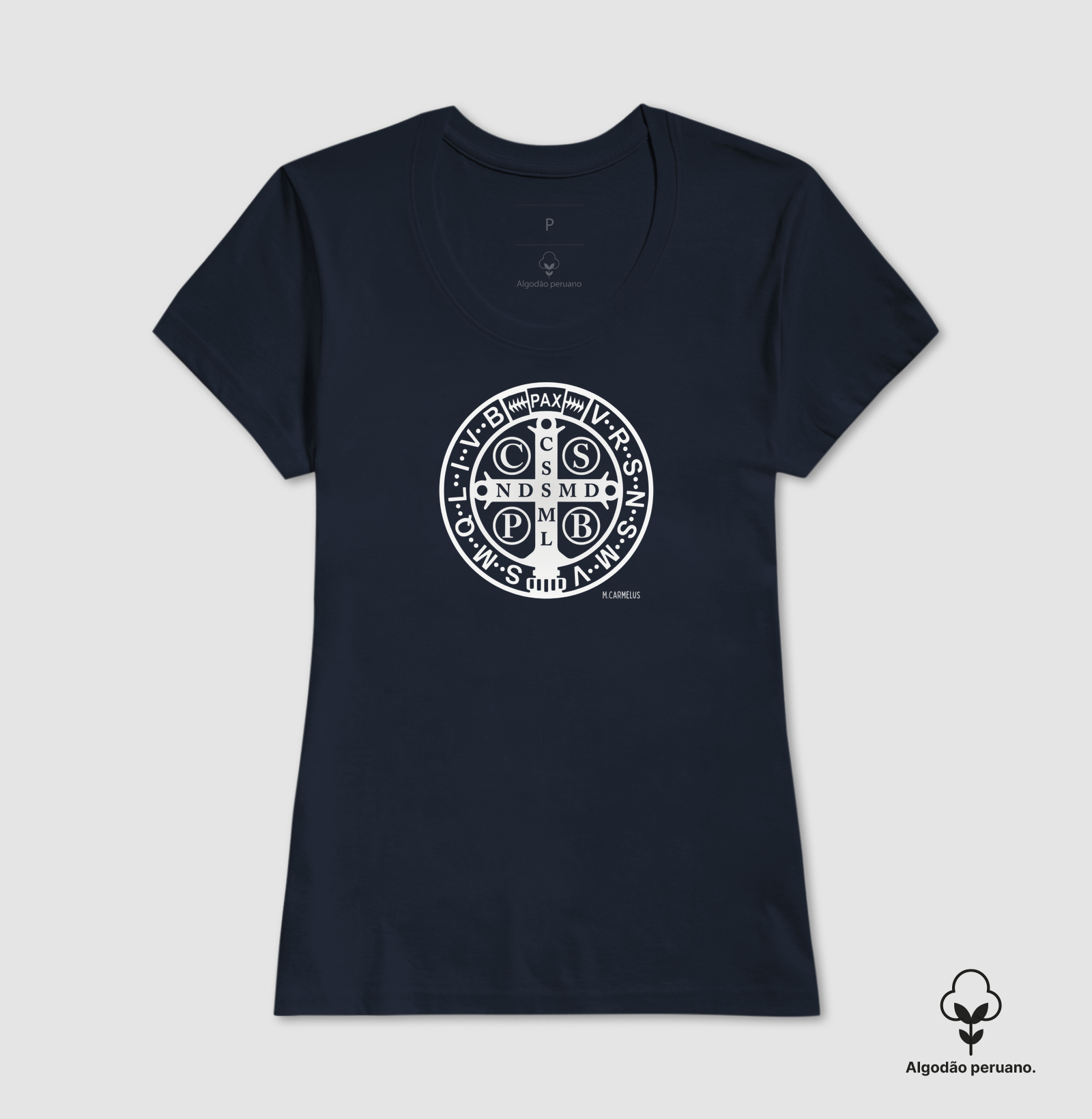 Camiseta Medalha de São Bento - Imagem 8