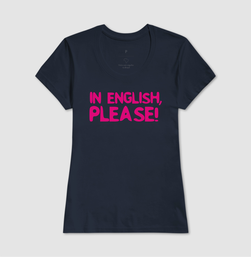 Camiseta | In English Pink - Imagem 7
