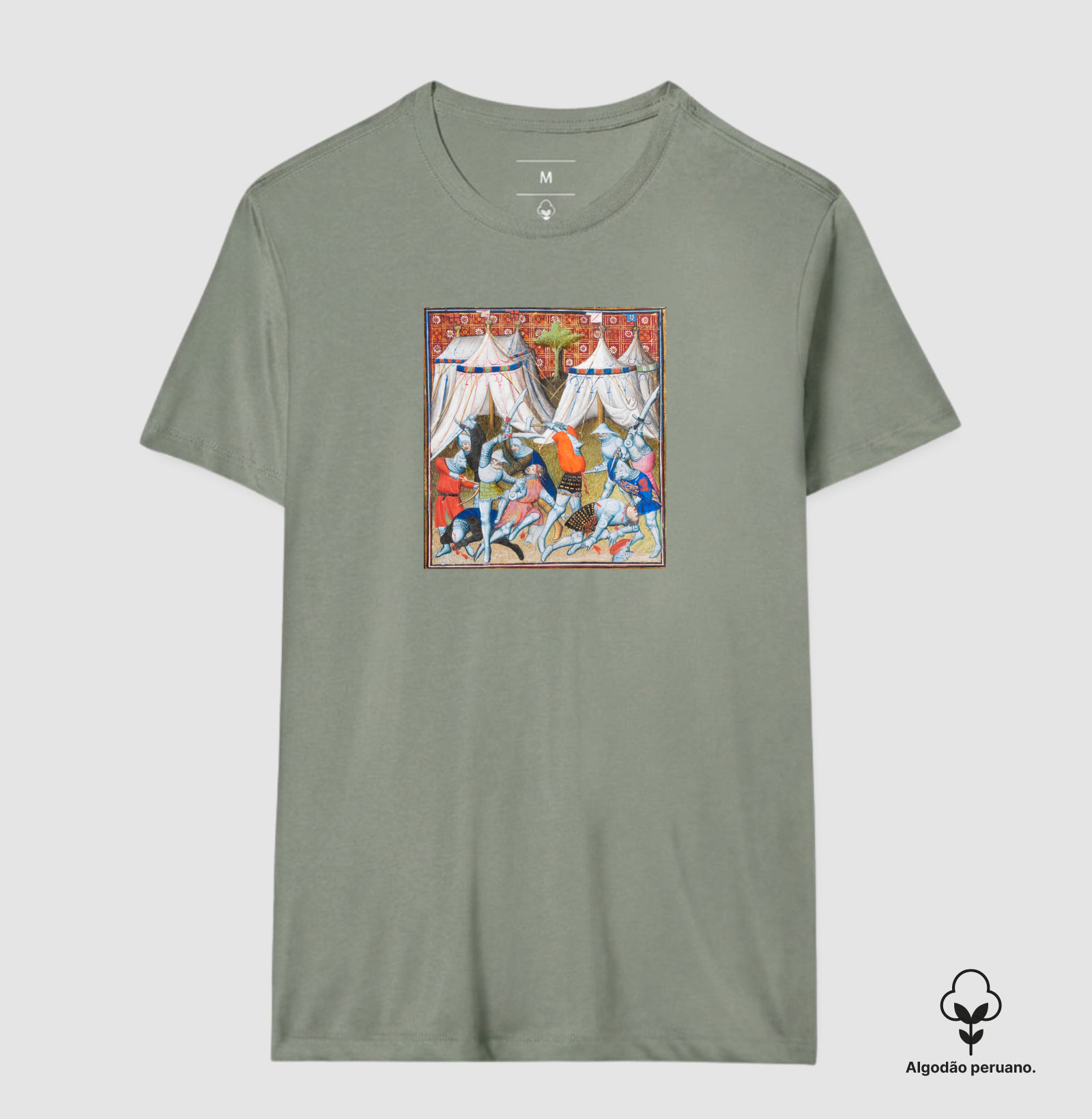 Camiseta Algodão Peruano A Noite das Lâminas – Conflito Medieval em Campo - Imagem 11