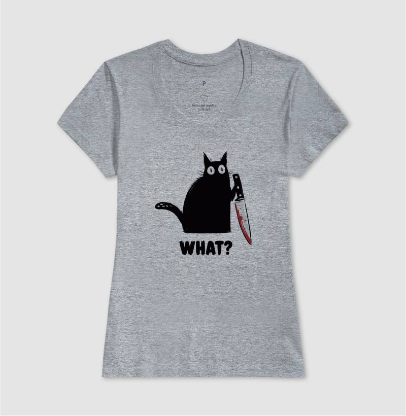 Camiseta Gato Surpreso - Imagem 5