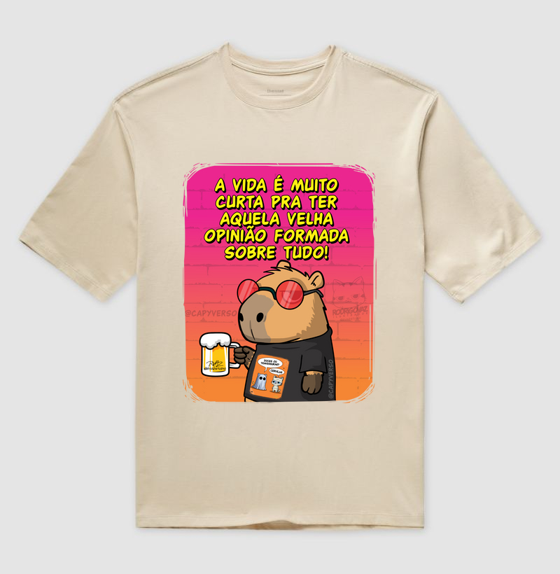 Camiseta Capivara Opinião - Imagem 3