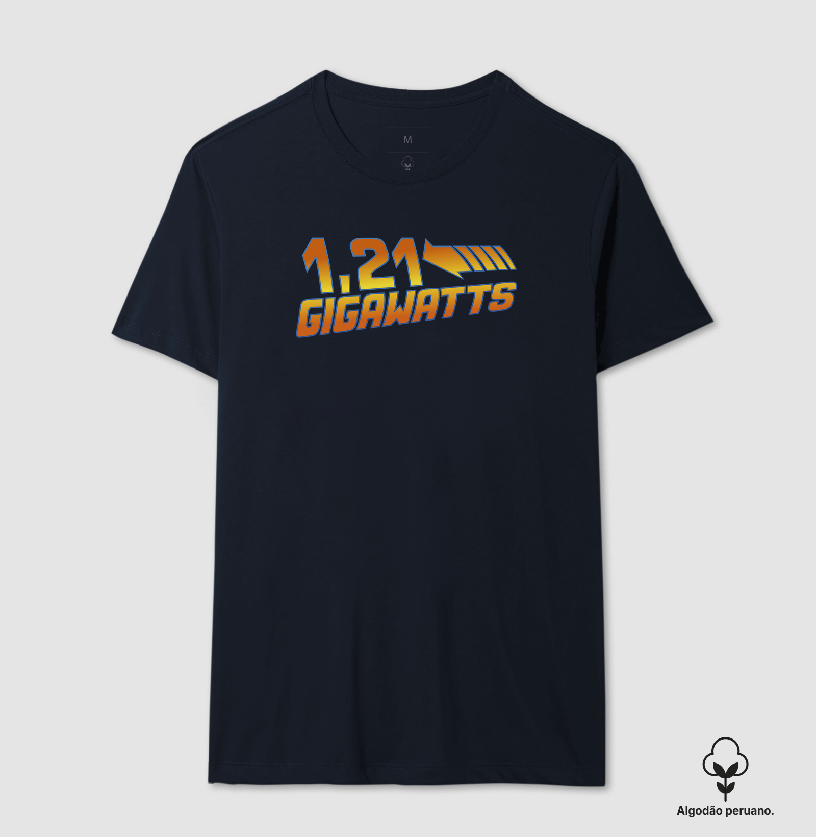 Camiseta 1,21 Gigawatts Algodão Peruano - Imagem 6