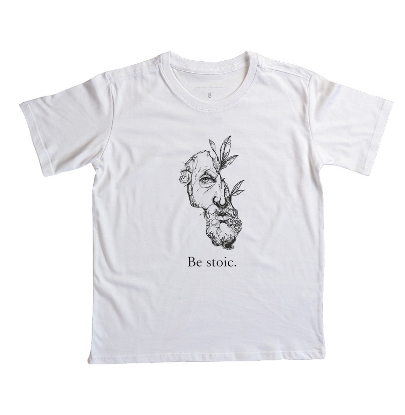 Camiseta Estoica "Be Stoic." - Imagem 2