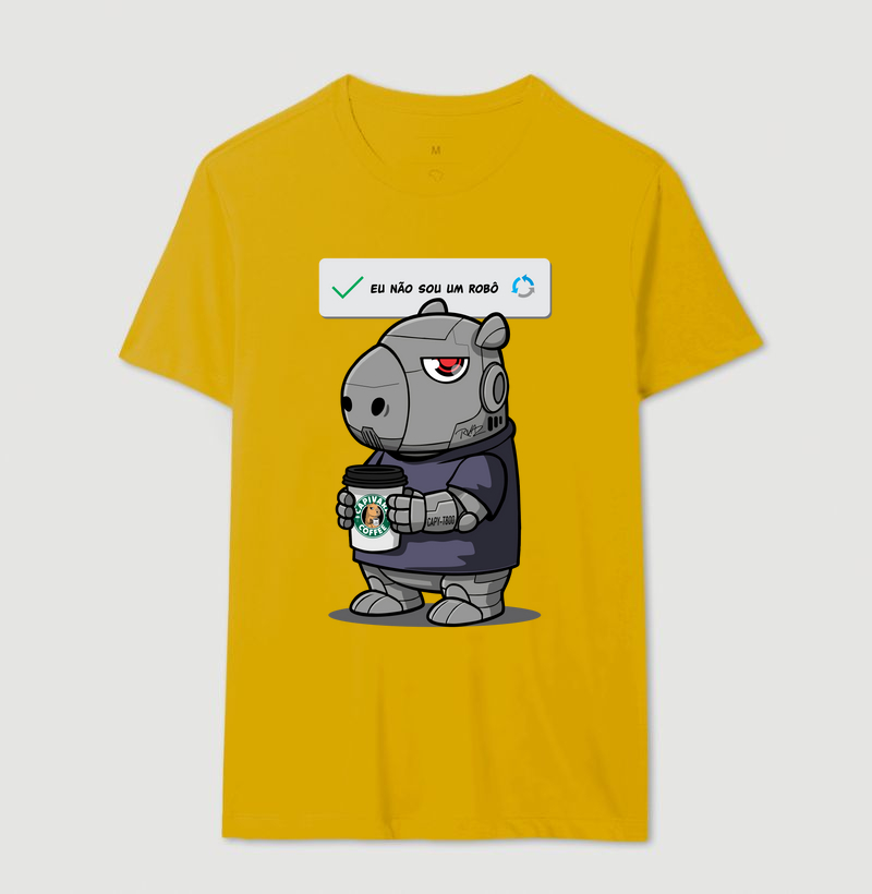 Camiseta Capivara Robô - Imagem 14