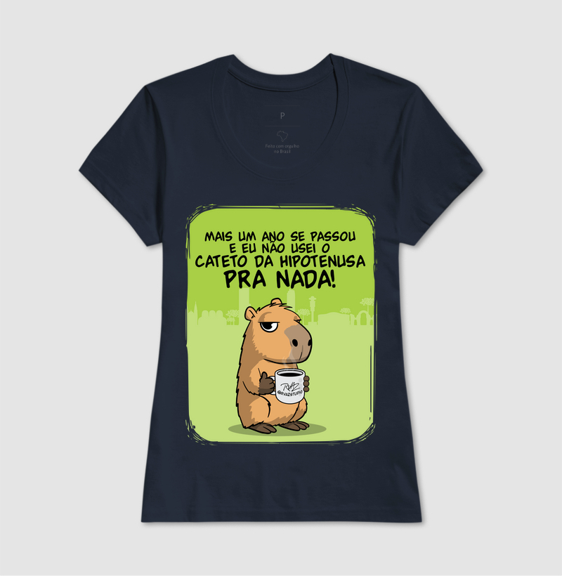 Camiseta Capivara Cateto da Hipotenusa - Imagem 7