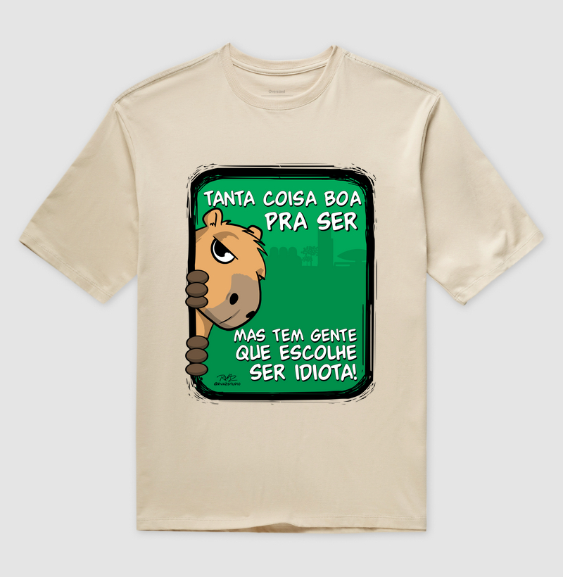 Camiseta Capivara Tanta coisa - Imagem 3