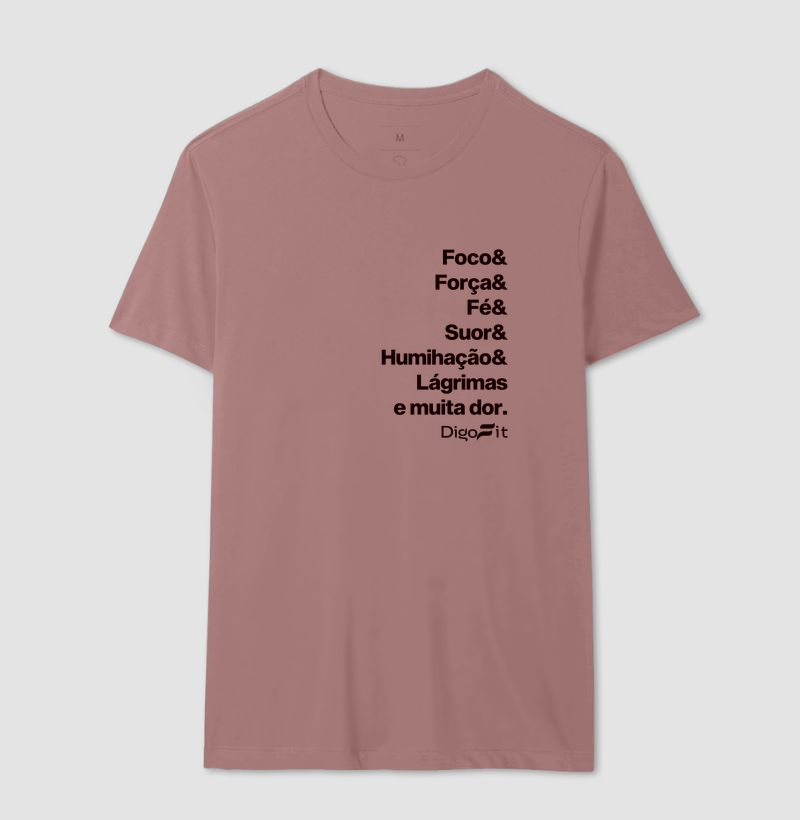 CAMISETA ACADEMIA FOCO E MUITA DOR - Imagem 16