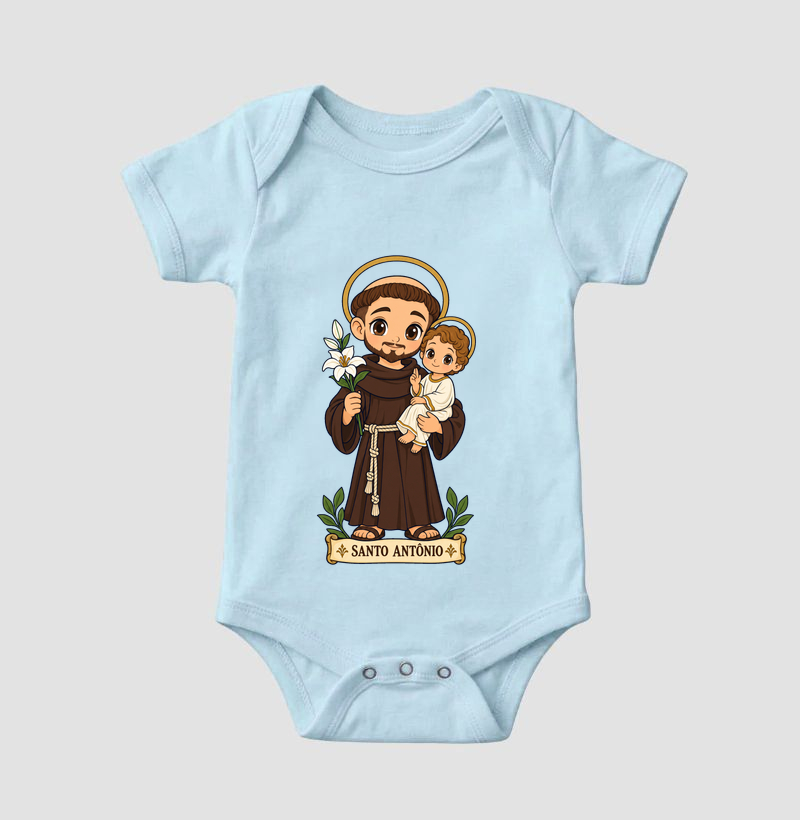 Santo Antonio estilo chibi - Imagem 4