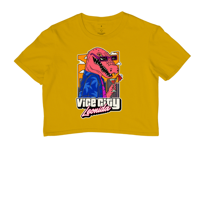 Cropped Jason (GTA VI / Vice City / Leonida) - Jacare Drink - Imagem 8