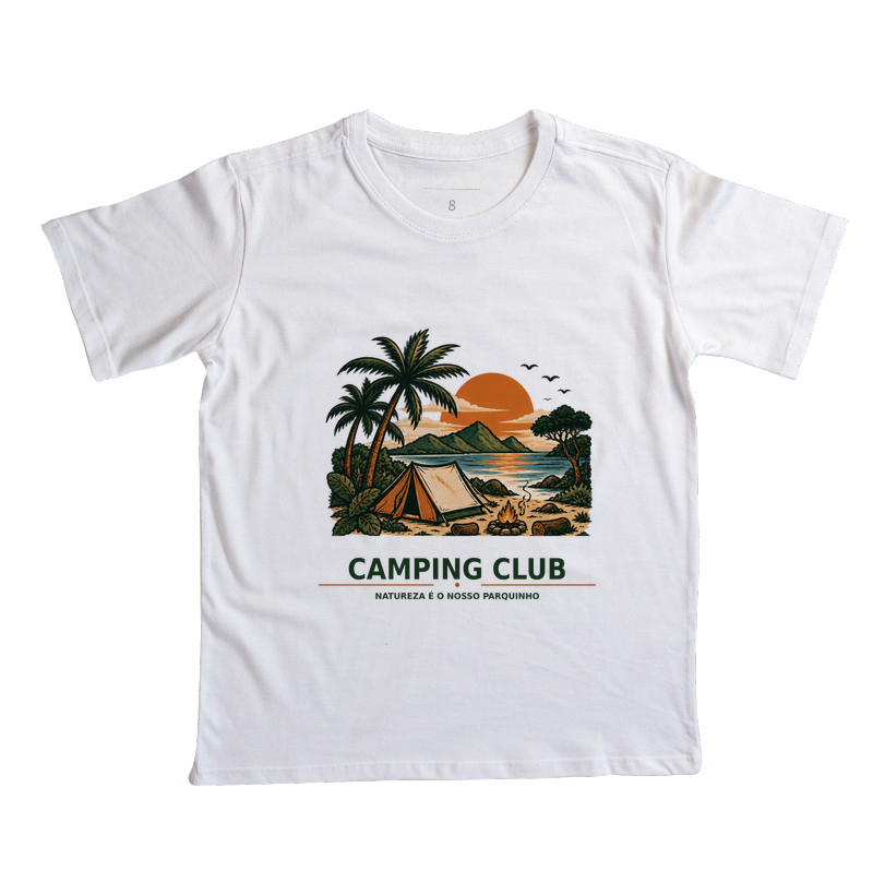 Camiseta Infantil | Camping Club – Natureza é o Nosso Parquinho - Imagem 8