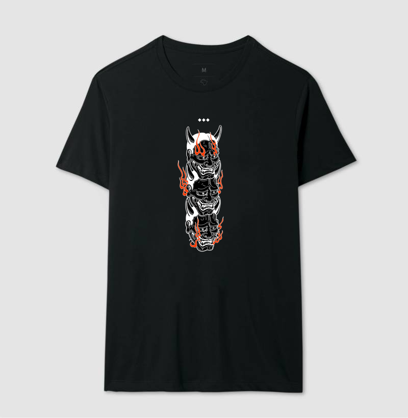 Camiseta Hannya 3 Cabeças - Imagem 2