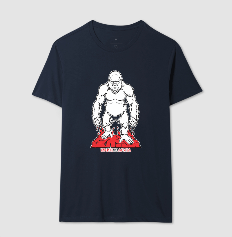 Camiseta Gorila em Algodão | EsquerdaPata - Imagem 9