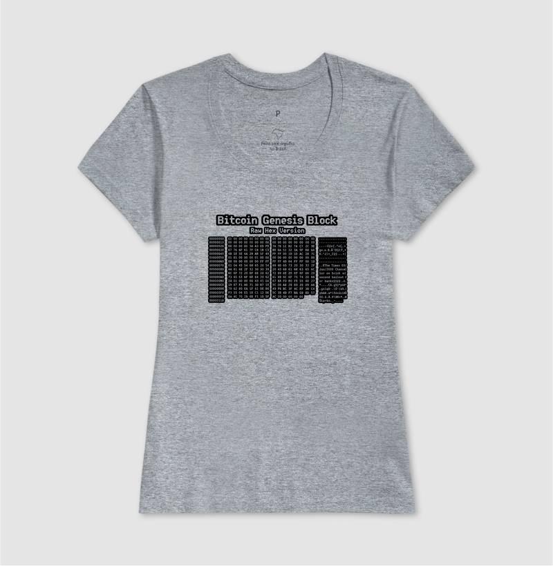 Camiseta Bitcoin Genesis Block - Imagem 11