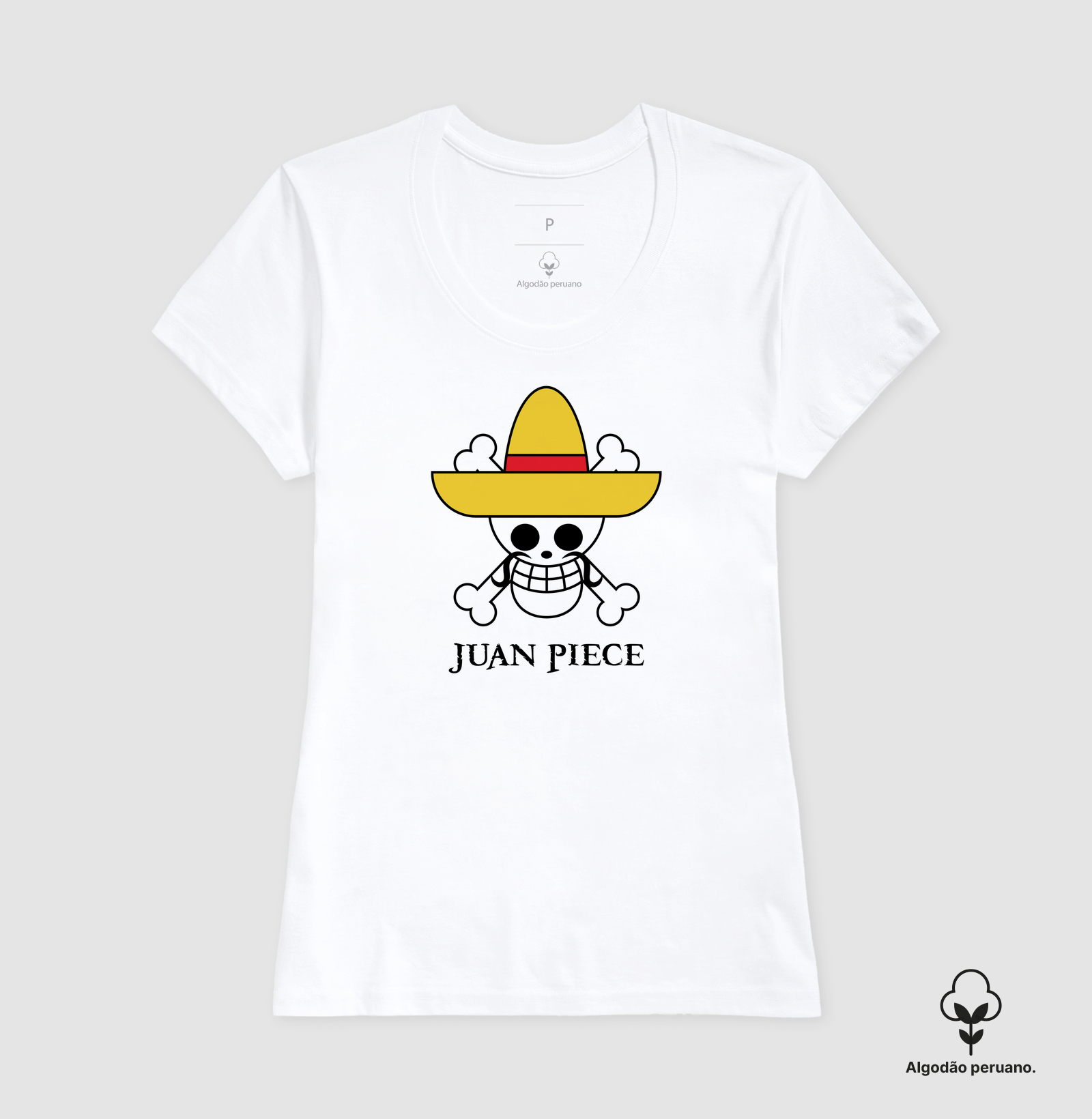 Camiseta Algodão Peruano Juan Piece - Imagem 5