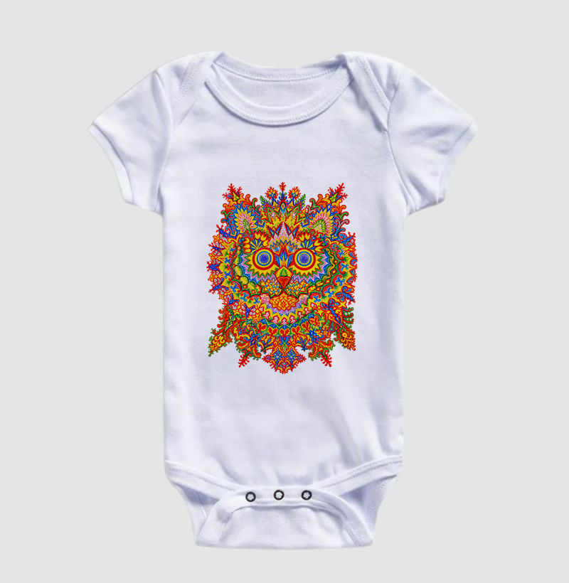 Sem Título (Psychedelic Cat) - Louis Wain - Imagem 3