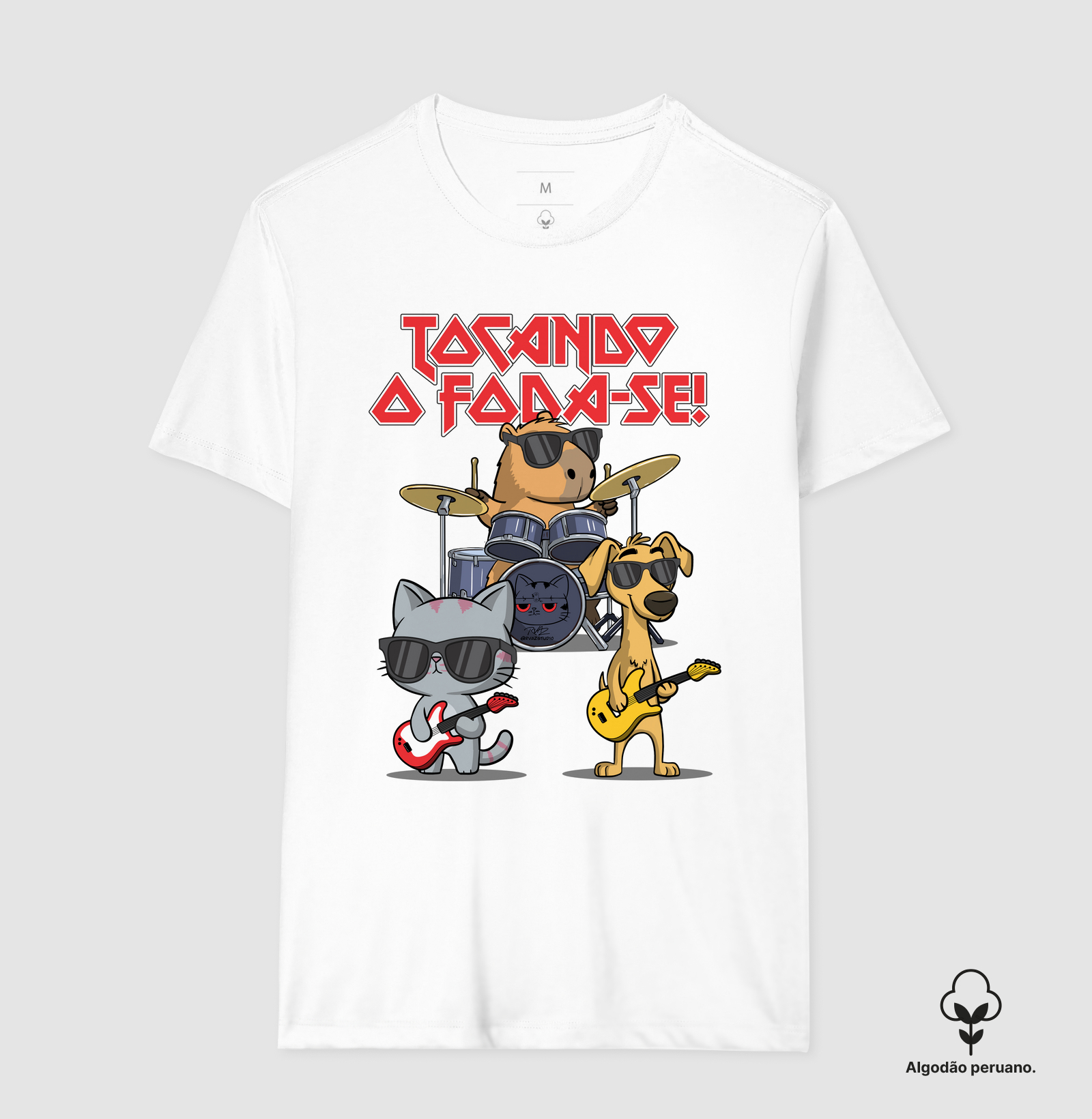 Camiseta Tocando o Fodase - Imagem 3
