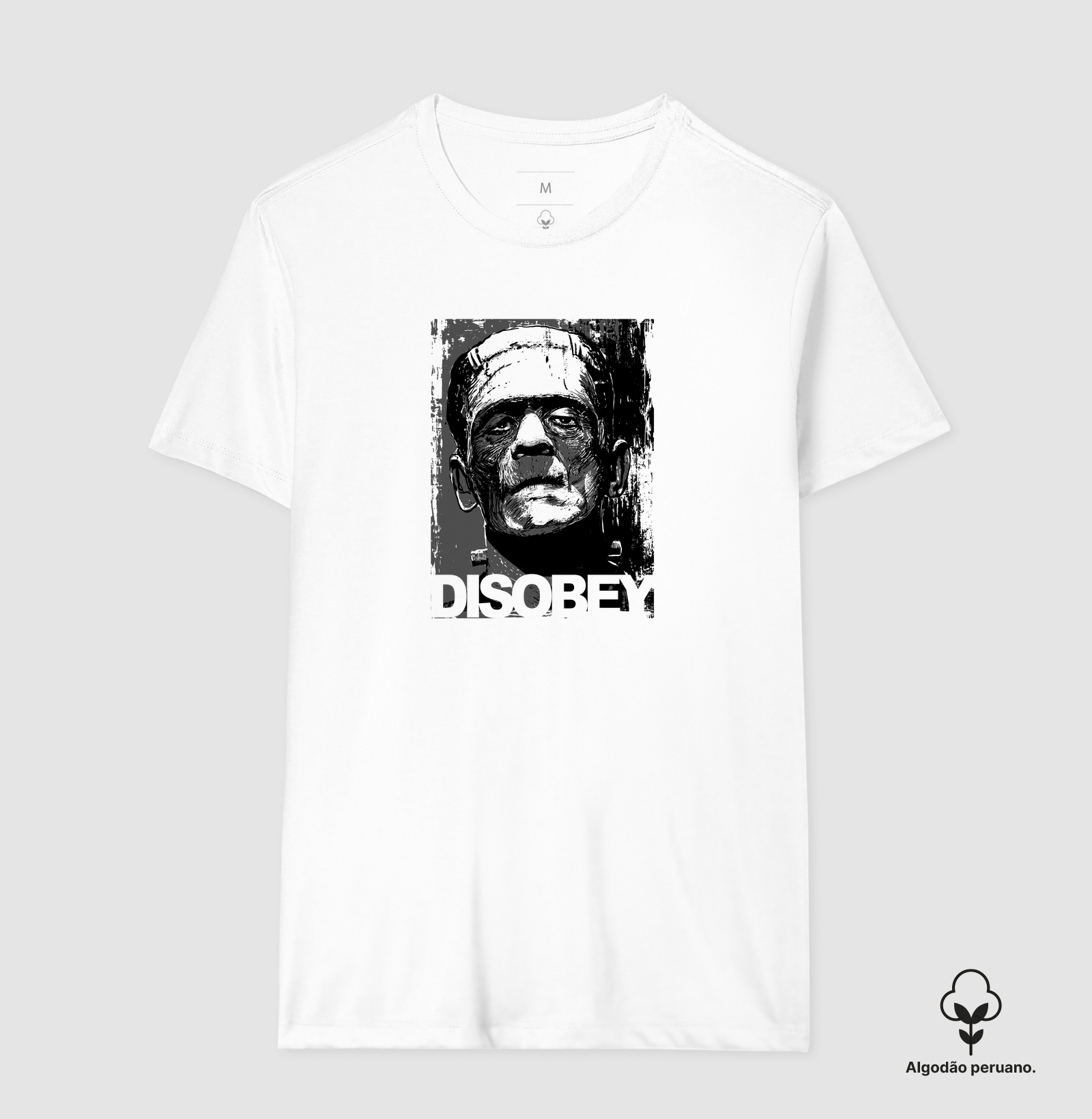 Camiseta Disobey Algodão Peruano - Imagem 2
