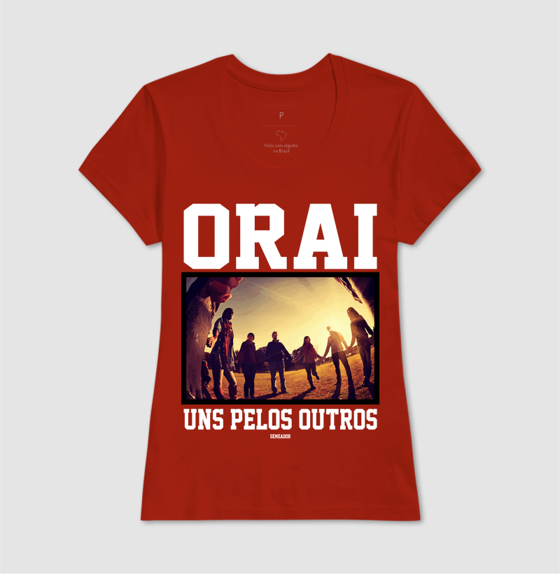 Camiseta Cristã Orai Uns Pelos Outros - Imagem 11