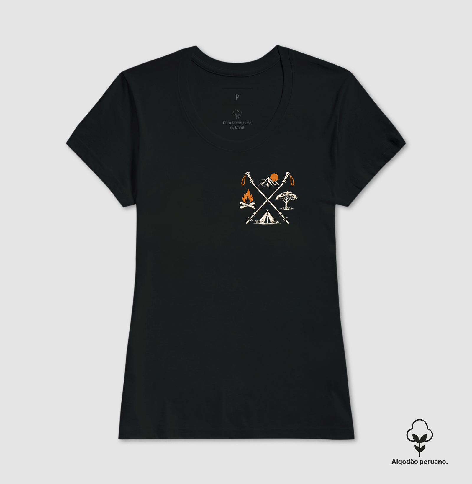 Camiseta Algodão Peruano | Troca de Rota  - Imagem 8
