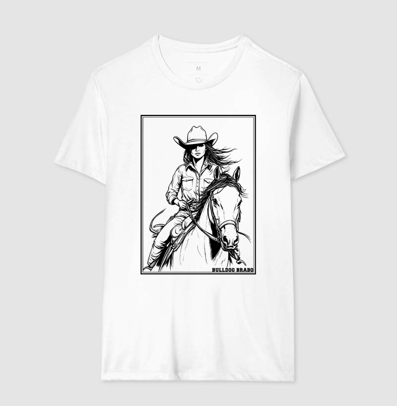 Quadro Cowgirl Bulldog Brabo - Imagem 5