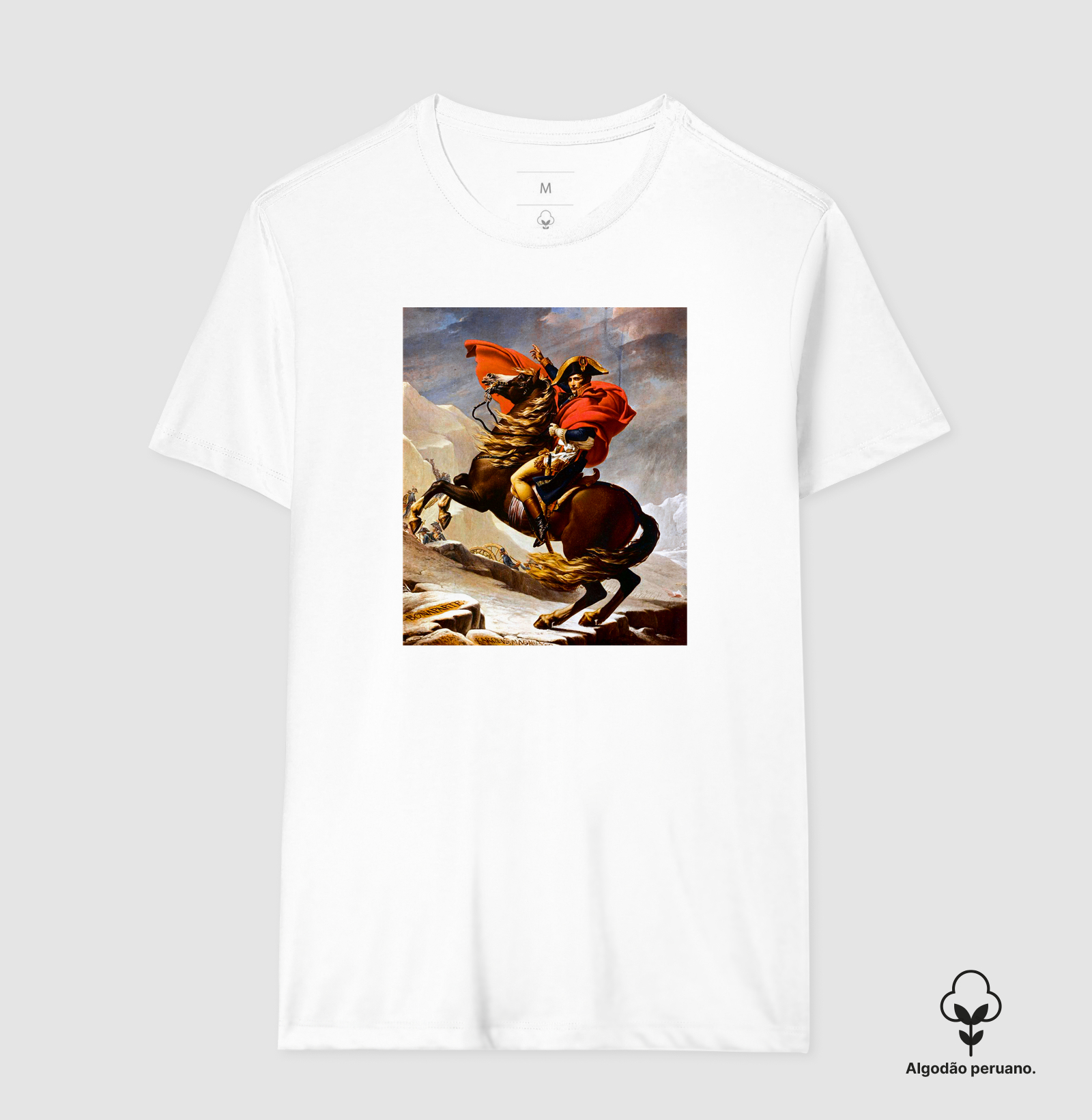 Napoleão Cruzando os Alpes – Jacques-Louis David | Império Napoleônico - Imagem 4