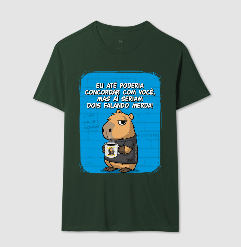 Camiseta Capivara Falando Merda - Imagem 12