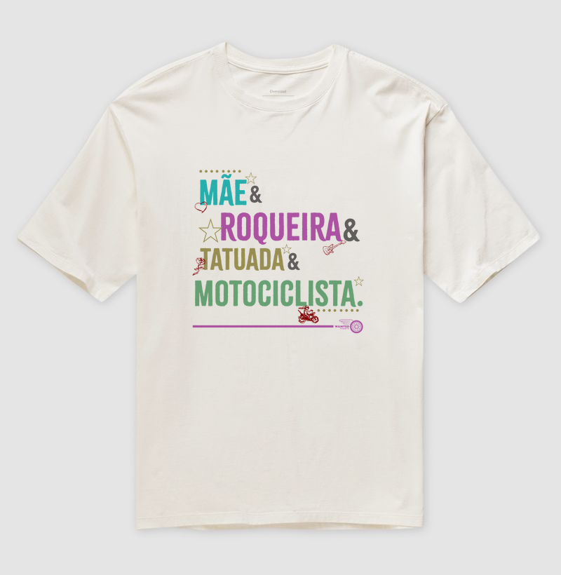 Mãe, Roqueira, Tatuada, Motociclista - Color - Imagem 4