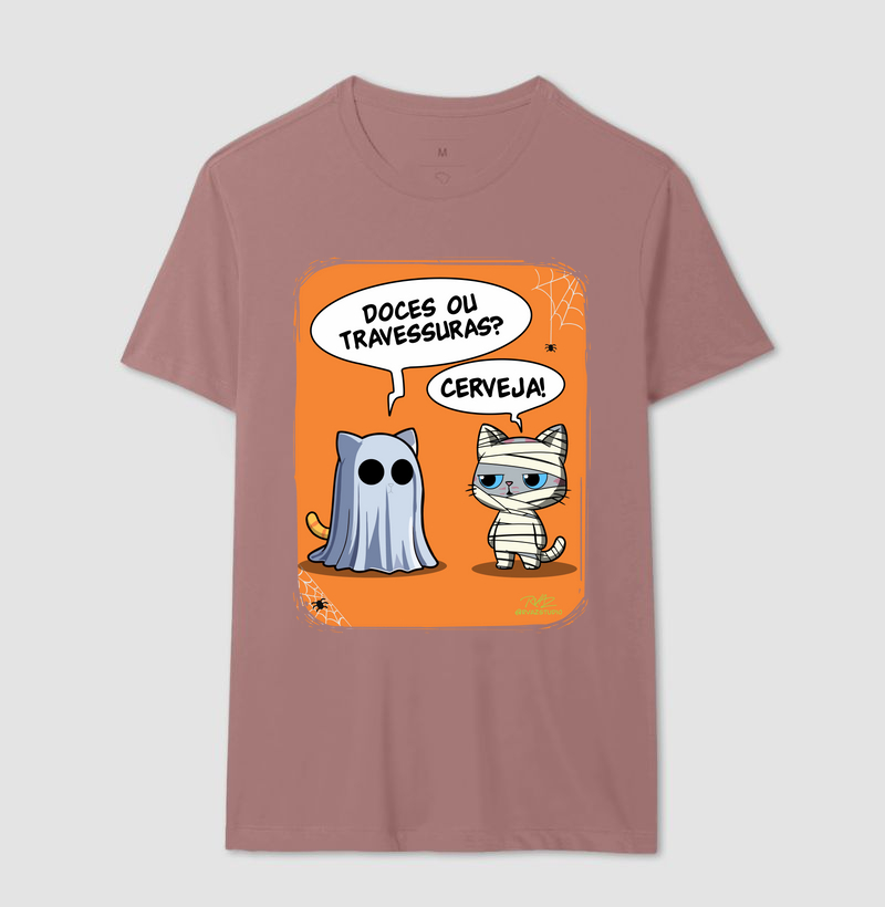 Camiseta Gato Sincero Halloween - Imagem 16