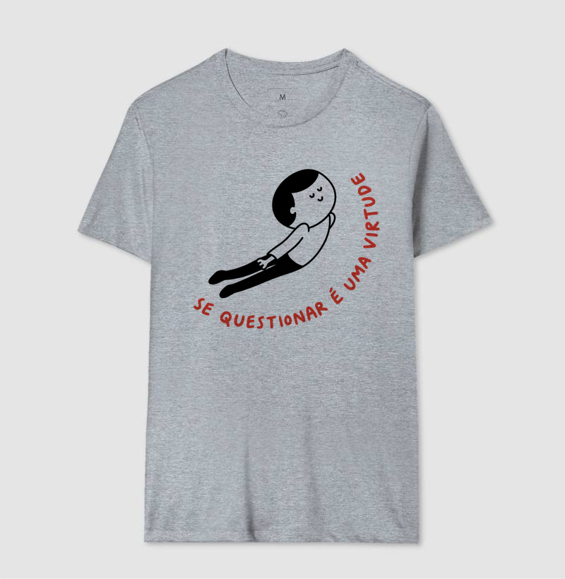 Camiseta Se Questionar É Uma Virtude (estampa G) - Imagem 6