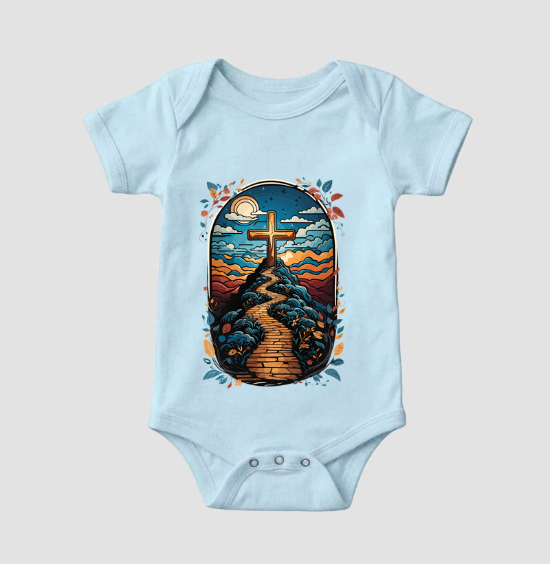 Body Infantil Caminho da Cruz - Imagem 4