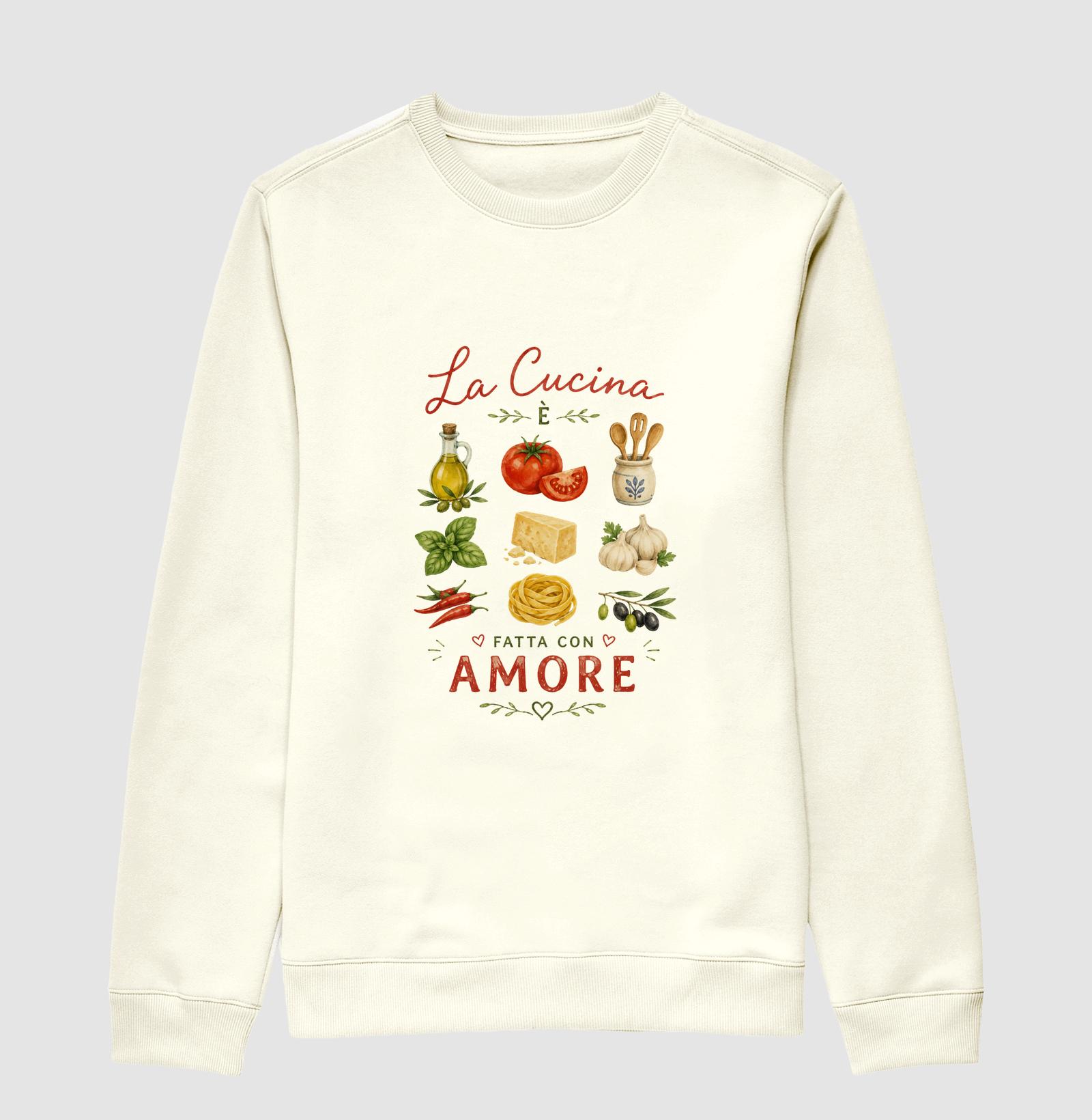 Moletom Cucina e Amore