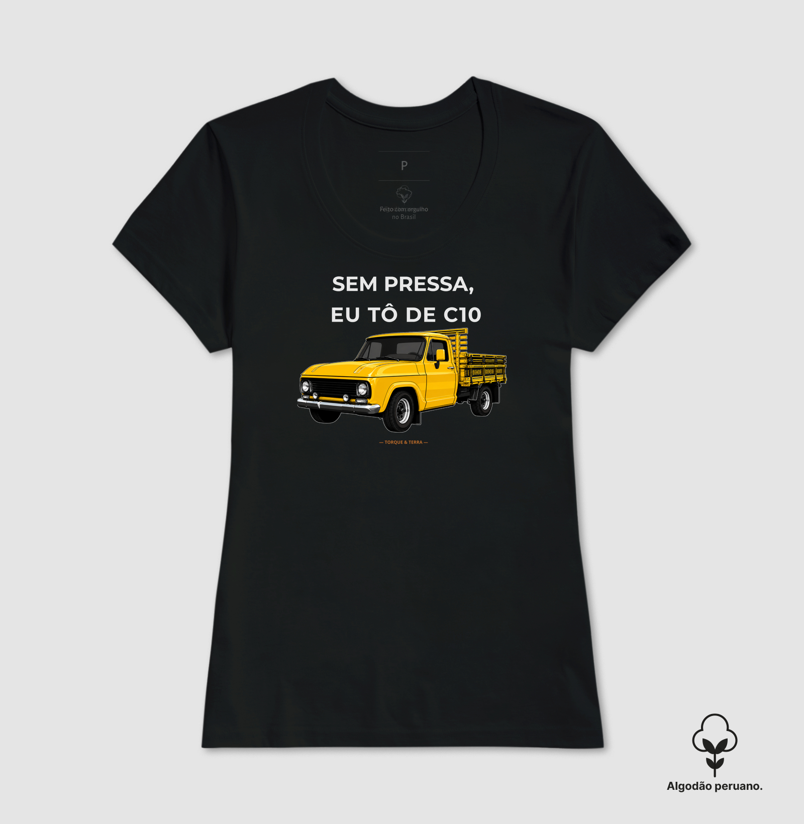 Sem pressa, eu tô de C10 - amarela - Imagem 3