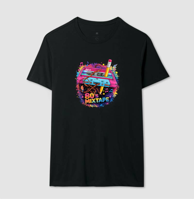 Camiseta Mix Tape Retro - Imagem 2