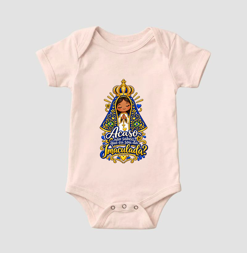 Acaso não sabeis que eu sou da Imaculada? | Nossa Senhora Aparecida Baby - Imagem 5