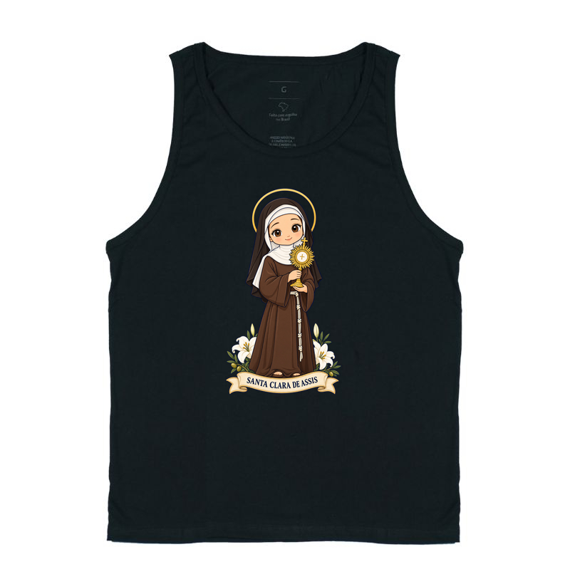 Santa Clara de Assis estilo chibi - Imagem 3