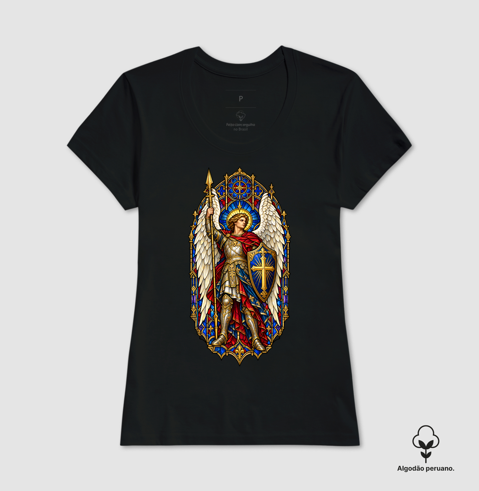 São Miguel Arcanjo - Vitral - Imagem 2