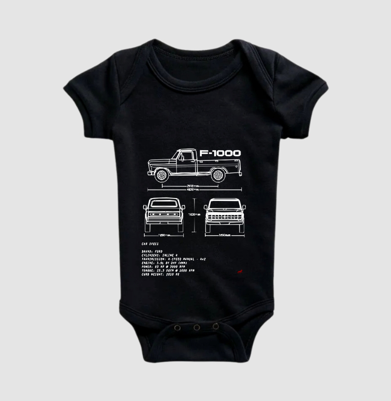 Blueprint F-1000 - Body Infantil - Imagem 2