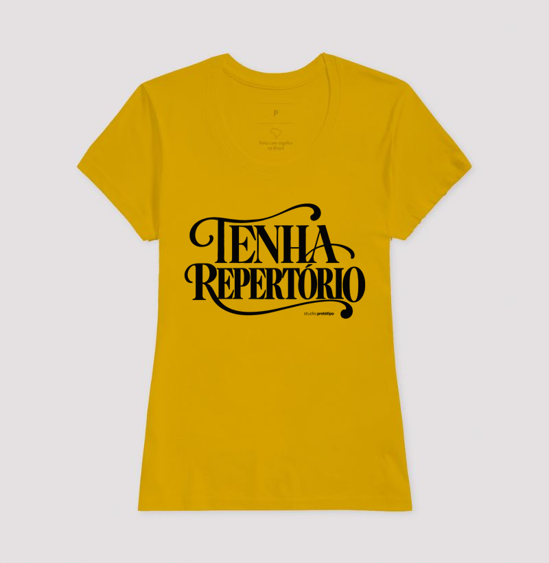 Camiseta Tenha Repertório - Imagem 14