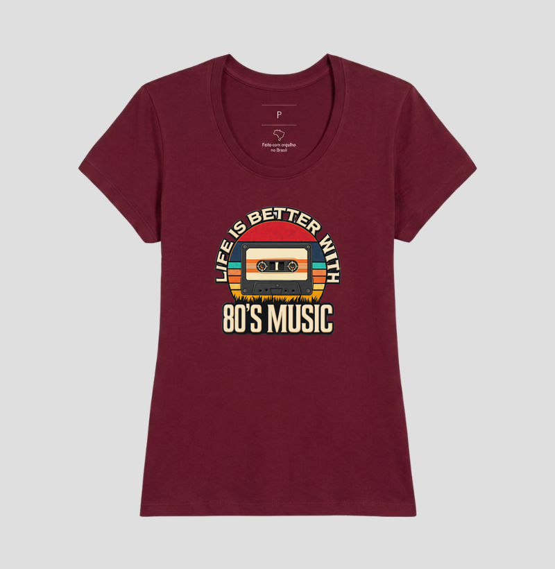 Camiseta Music 80 Retro - Imagem 19