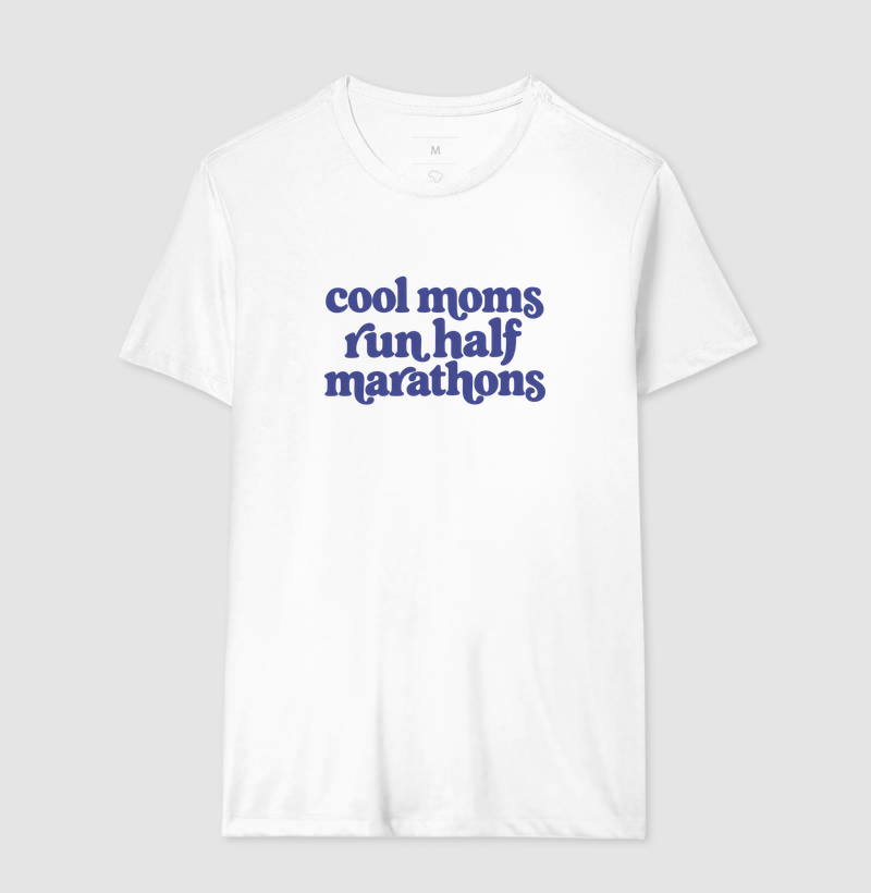 Camiseta Meia Maratona - Cool Moms Run Half Marathons - Imagem 4