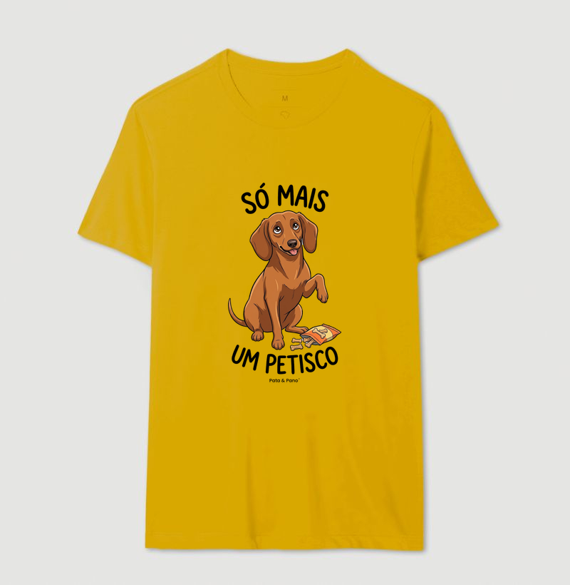 CAMISETA DACHSHUND SALSICHA PETISCO - Imagem 14
